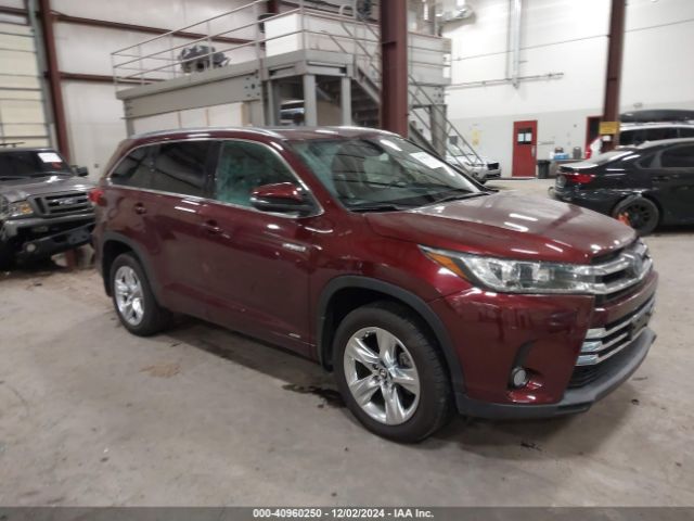  Salvage Toyota Highlander