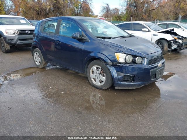  Salvage Chevrolet Sonic