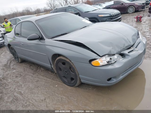  Salvage Chevrolet Monte Carlo