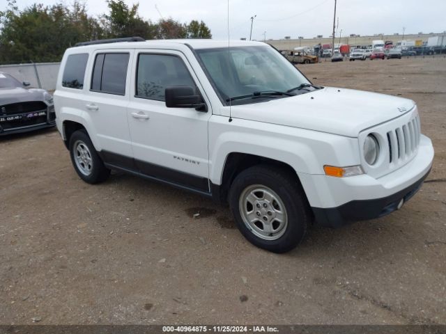  Salvage Jeep Patriot