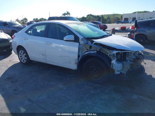  Salvage Toyota Corolla