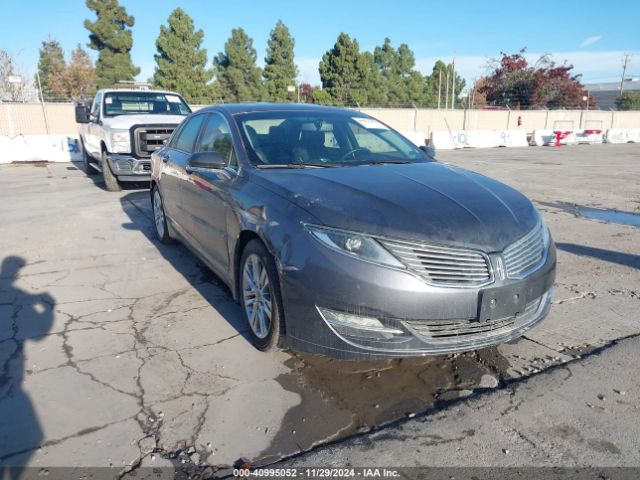  Salvage Lincoln MKZ