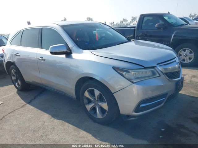  Salvage Acura MDX