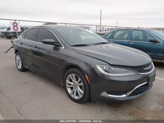  Salvage Chrysler 200