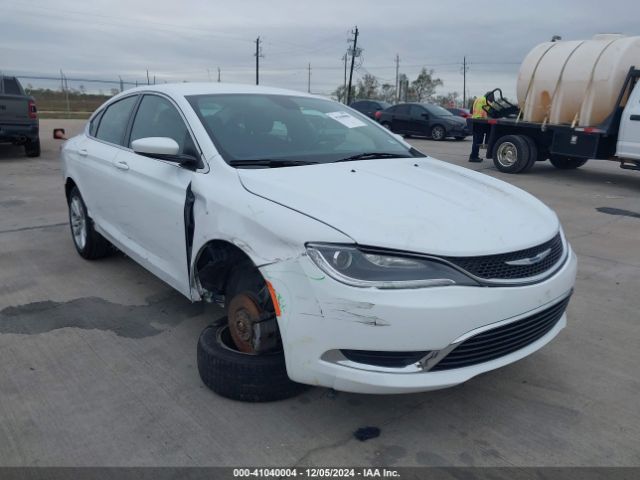  Salvage Chrysler 200