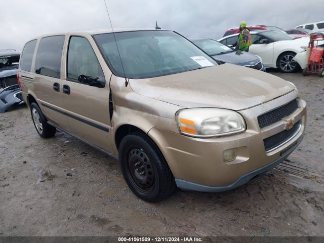  Salvage Chevrolet Uplander