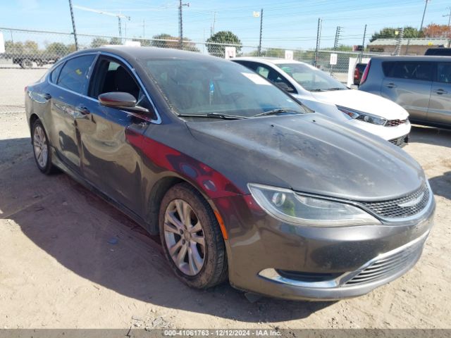  Salvage Chrysler 200