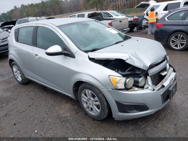  Salvage Chevrolet Sonic