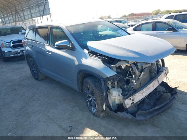  Salvage Toyota Highlander