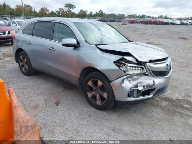  Salvage Acura MDX