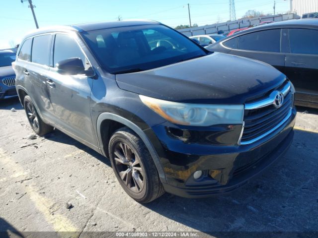  Salvage Toyota Highlander