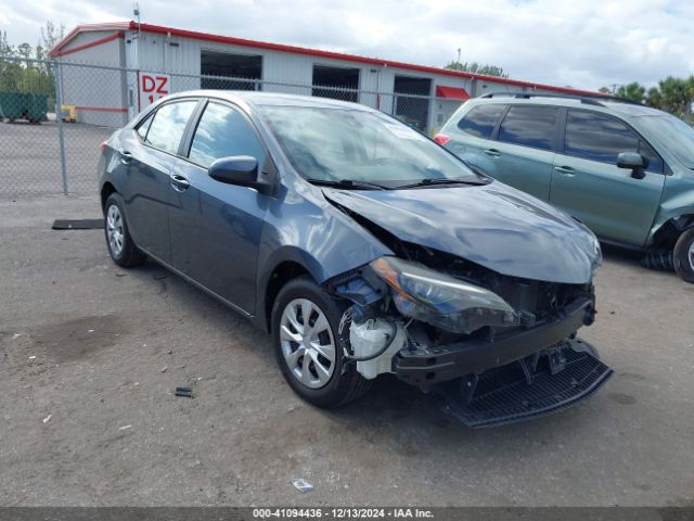  Salvage Toyota Corolla