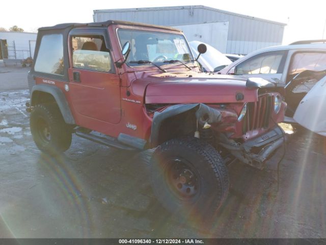  Salvage Jeep Wrangler