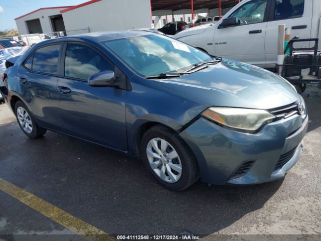  Salvage Toyota Corolla