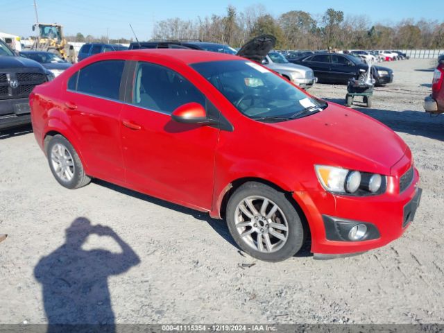  Salvage Chevrolet Sonic