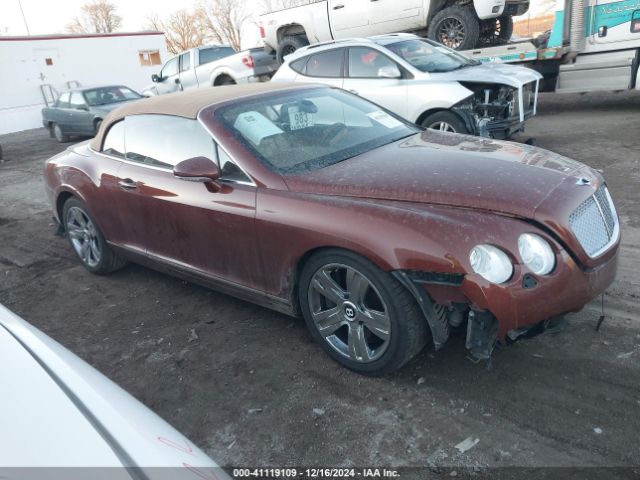  Salvage Bentley Continental Gtc