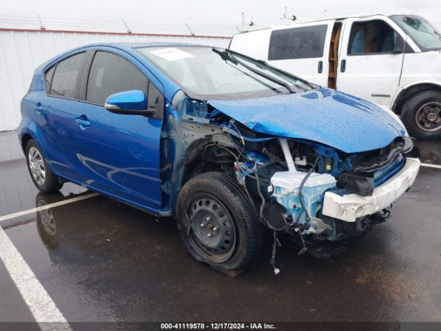  Salvage Toyota Prius c