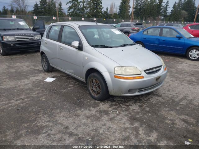  Salvage Chevrolet Aveo 5