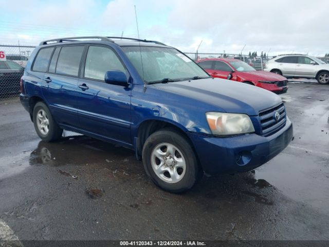  Salvage Toyota Highlander