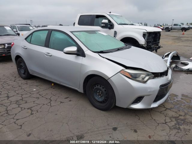  Salvage Toyota Corolla