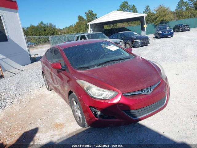  Salvage Hyundai ELANTRA