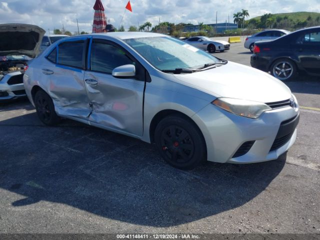  Salvage Toyota Corolla