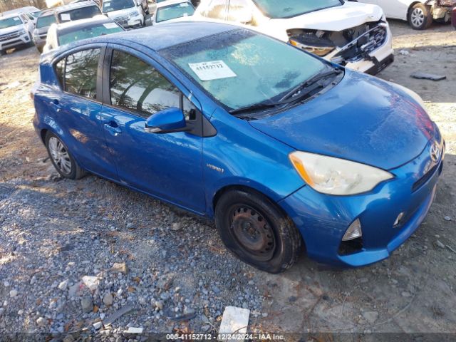  Salvage Toyota Prius c