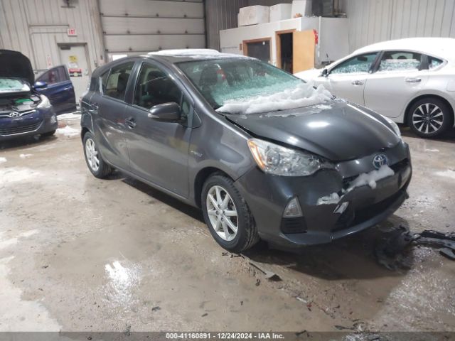  Salvage Toyota Prius c