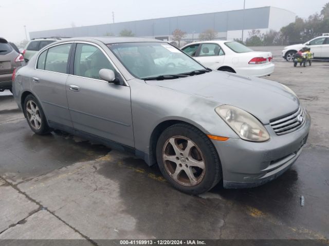  Salvage INFINITI G35x