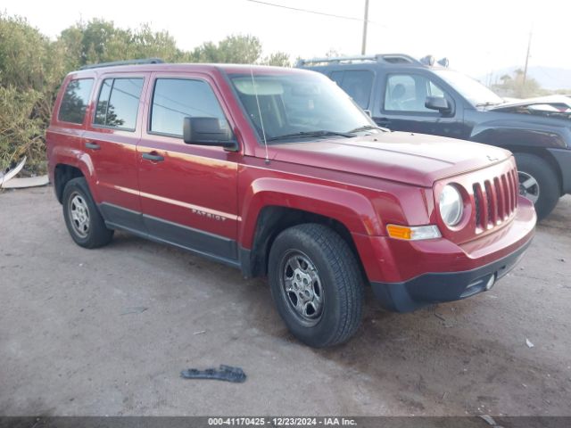  Salvage Jeep Patriot