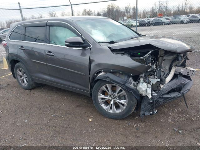  Salvage Toyota Highlander