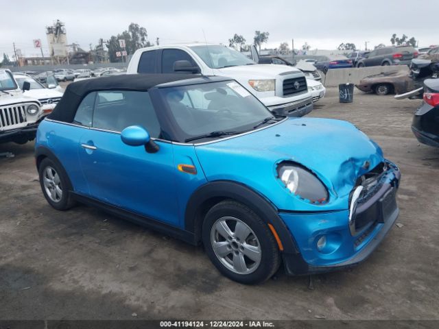  Salvage MINI Convertible