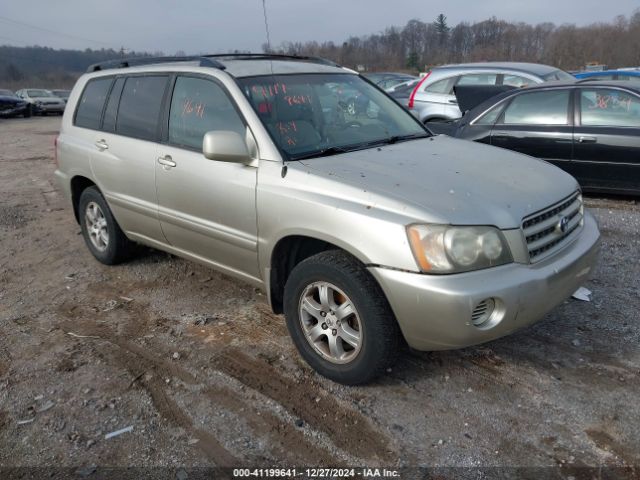  Salvage Toyota Highlander