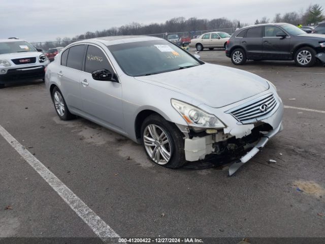  Salvage INFINITI G37x