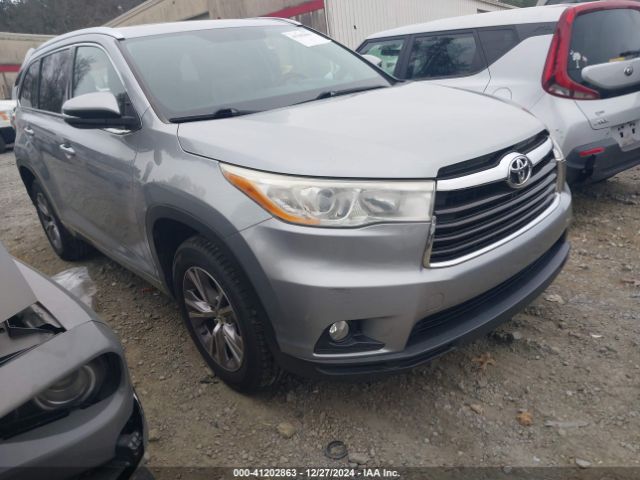  Salvage Toyota Highlander