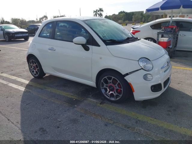  Salvage FIAT 500