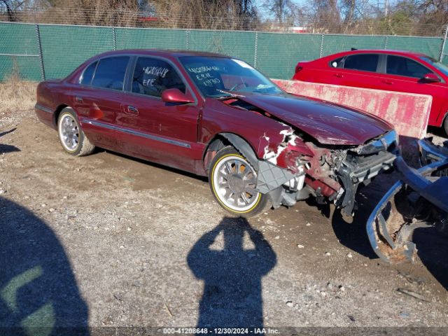  Salvage Lincoln Continental