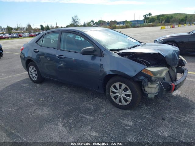  Salvage Toyota Corolla