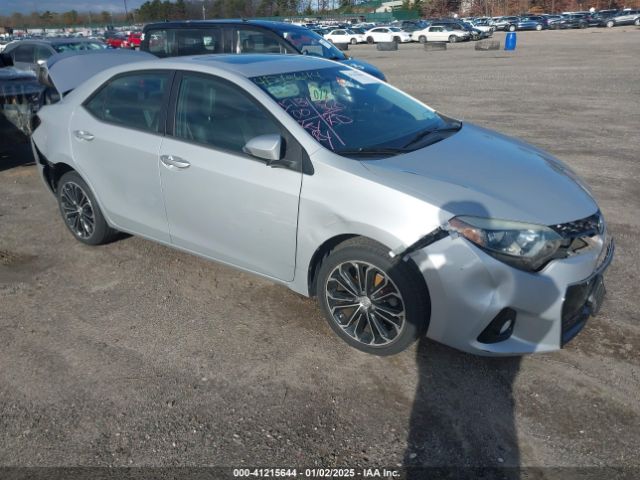  Salvage Toyota Corolla