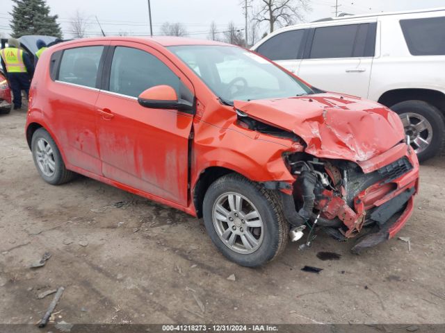  Salvage Chevrolet Sonic