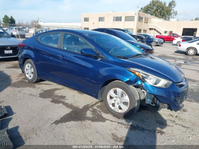  Salvage Hyundai ELANTRA