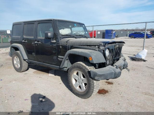  Salvage Jeep Wrangler