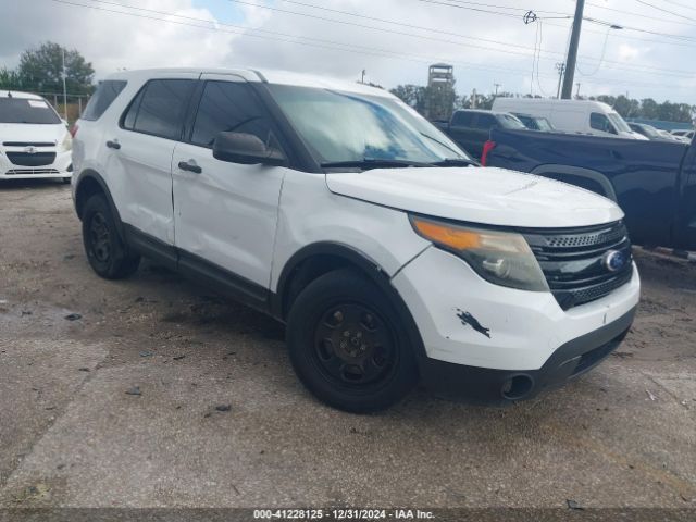  Salvage Ford Police Interceptor