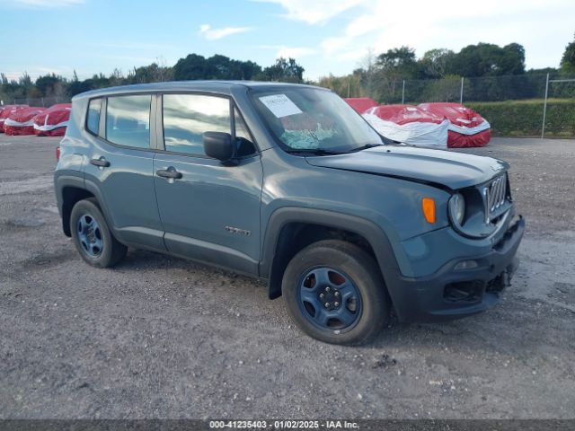  Salvage Jeep Renegade