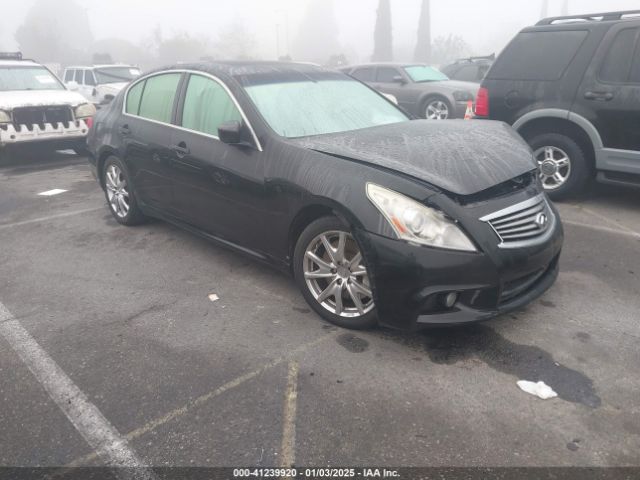  Salvage INFINITI G37