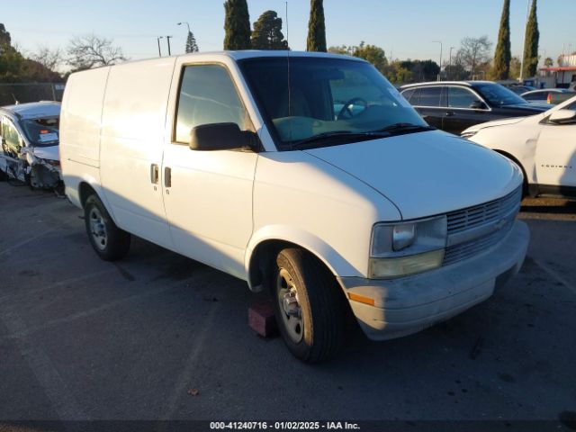  Salvage Chevrolet Astro