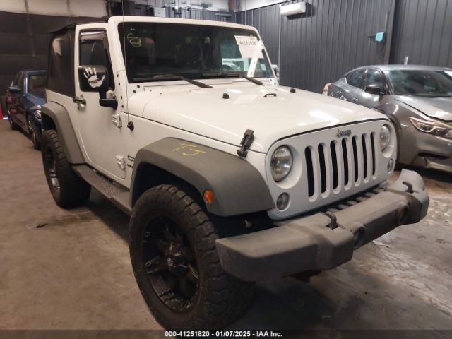  Salvage Jeep Wrangler