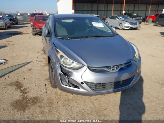  Salvage Hyundai ELANTRA