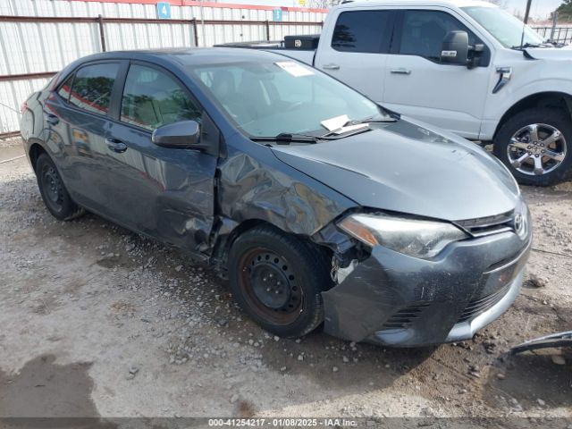  Salvage Toyota Corolla