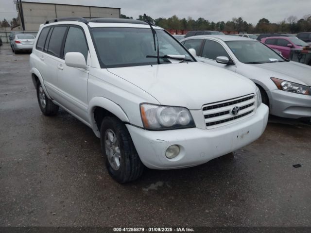  Salvage Toyota Highlander